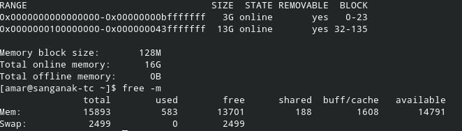 Check type of RAM in Linux